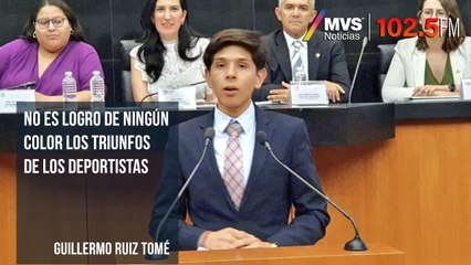 No es logro de ningún color los triunfos de los deportistas: Guillermo Ruiz Tomé