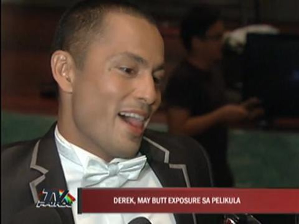 Derek says butt exposure in new movie accidental