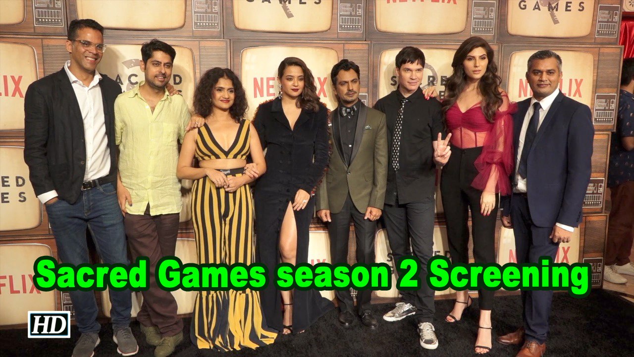 Sacred Games season 2 Screening | Nawazuddin Siddiqui, Suvreen Chawla attend