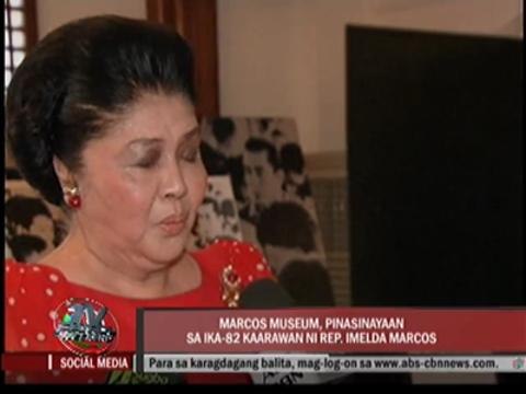 Imelda opens Marcos museum in Ilocos Norte