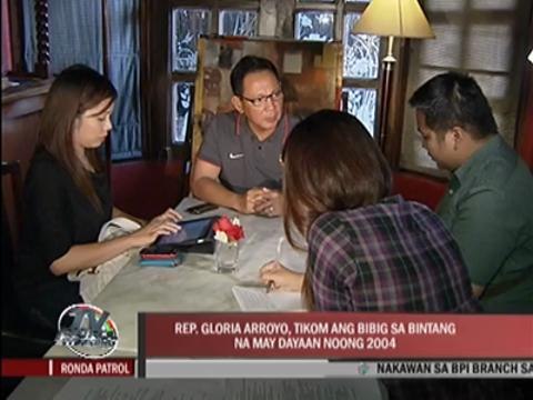 Arroyo arrives in Manila