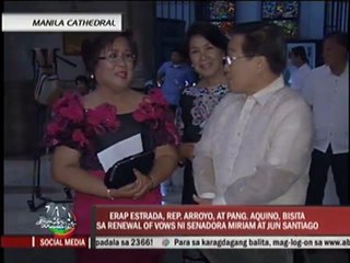 Personalities grace senator’s wedding