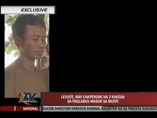 EXCLUSIVE: Leviste seen with 2 prisoners while slipping out