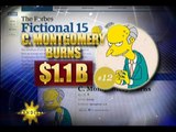 Forbes magazine introduces richest fictional characters