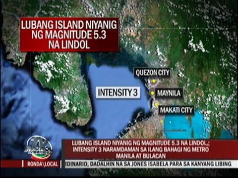Earthquake hits Metro Manila