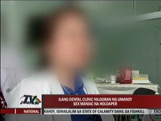 Police searcing for 'sex maniac' victimizing dentists