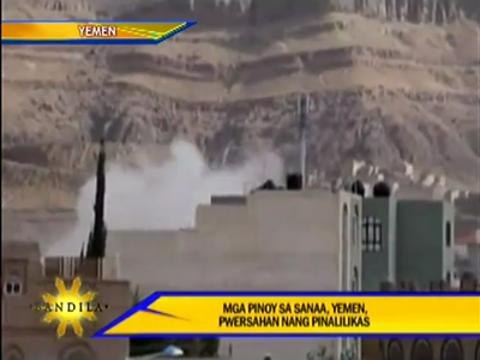 DFA orders forced evacuation of Pinoys in Yemen