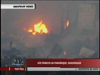 420 families hit by Parañaque blaze