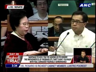 Miriam scolds witness Keh