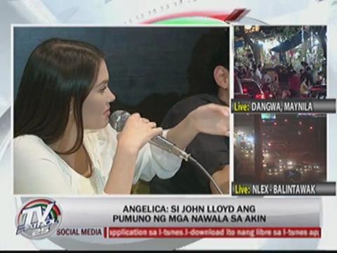 Angelica says John Lloyd romance 'out of this world'