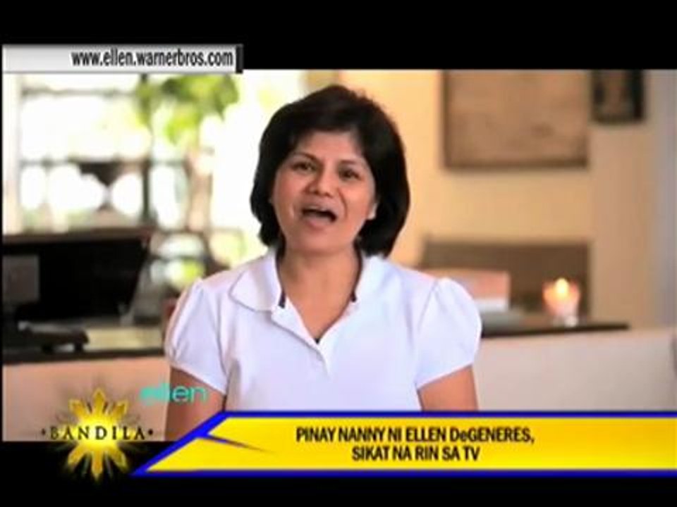 Pinay nanny has segment in 'The Ellen Degeneres Show'