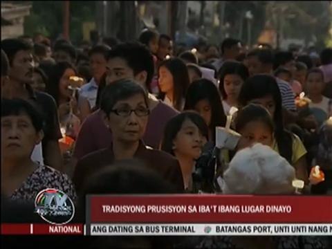 Folks join various Holy Week processions