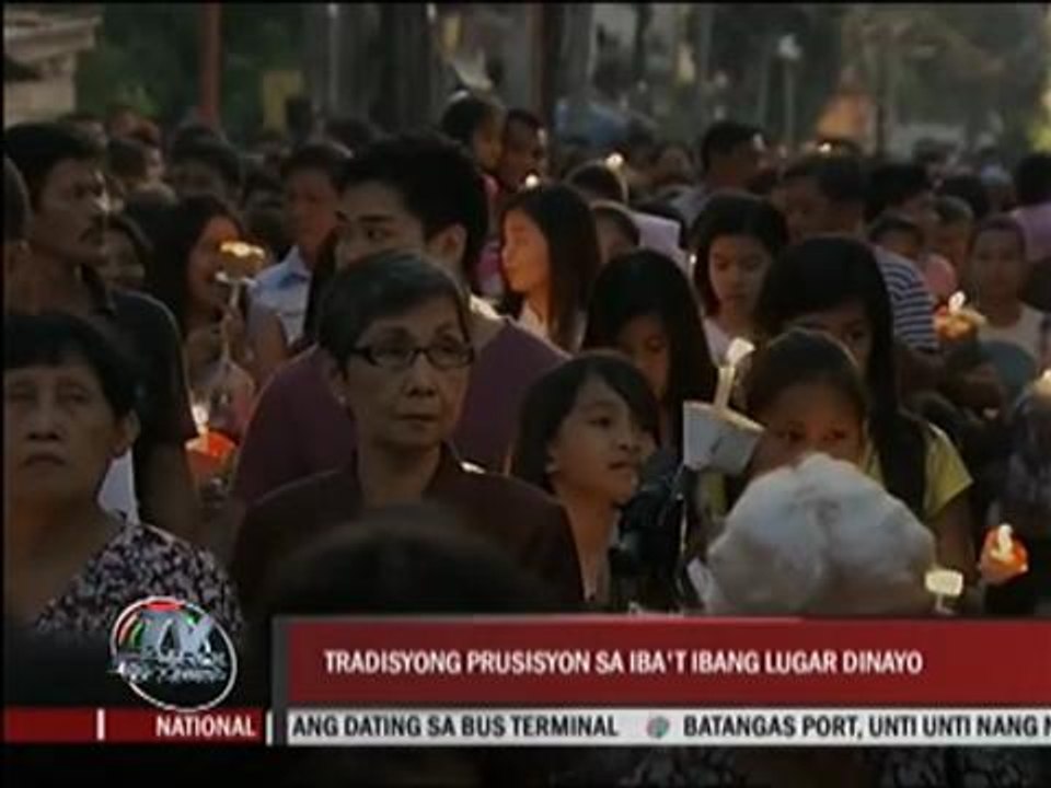 Folks join various Holy Week processions