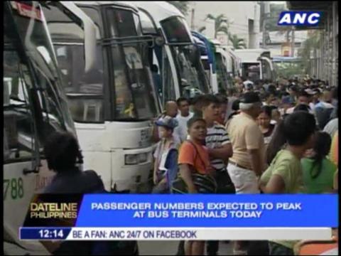 Influx of passengers expected at Metro bus terminals