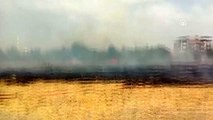 Malatya'da otluk alanda yangın