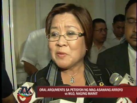 DOJ removes Mike Arroyo from watchlist