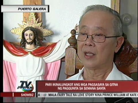 Priest rues Holy Week tourism in Puerto Galera