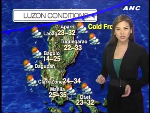 No storm but showers expected in some areas during holidays