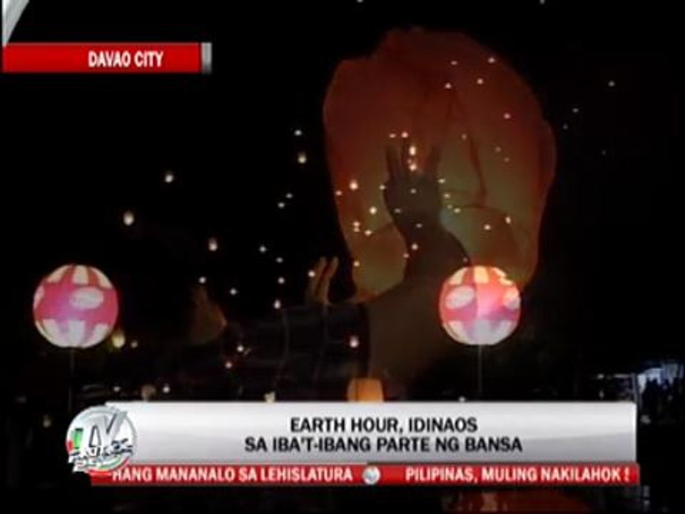 Philippines join worldwide Earth Hour