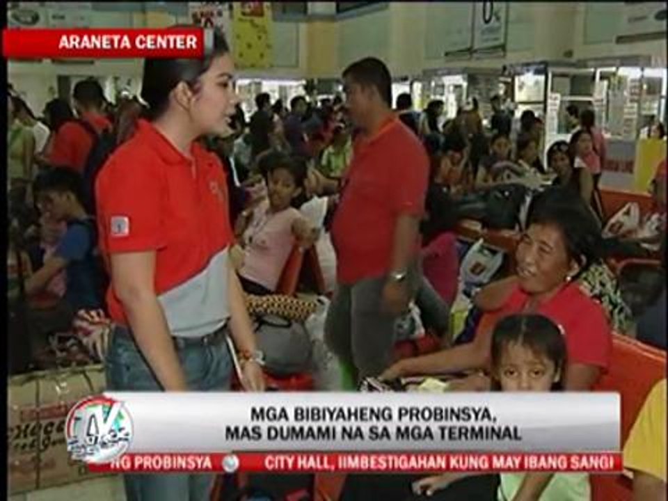Passengers continue to flock to bus stations