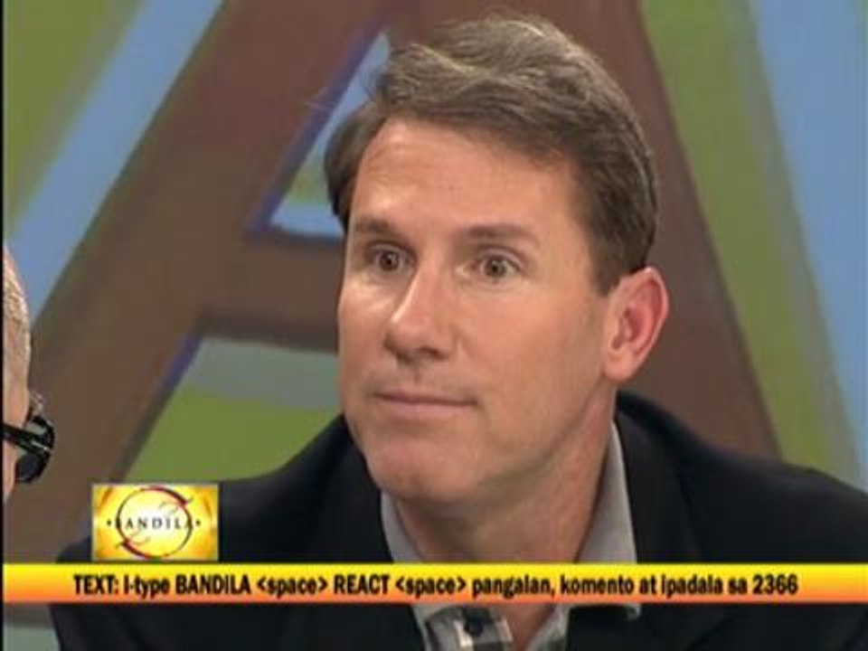 Bestselling author Nicholas Sparks chats with Boy Abunda