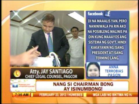 Punto por Punto: Pagcor execs involved in casino graft