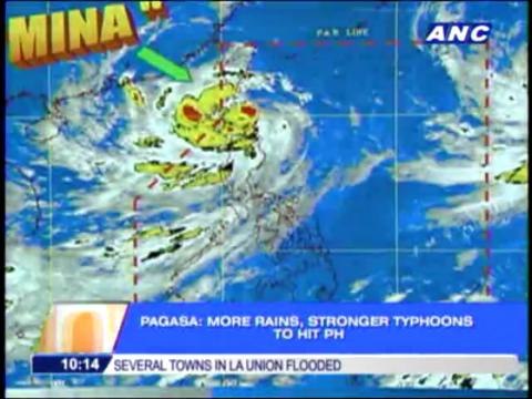 'Mina' weakens but PAGASA warns of stronger typhoons
