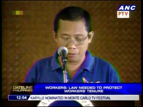 Labor group slams massive contractualization