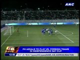 Azkals to play foreign teams on Independence Day