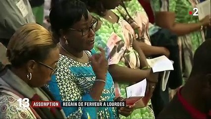 Assomption : explosion de la fréquentation au pèlerinage de Lourdes