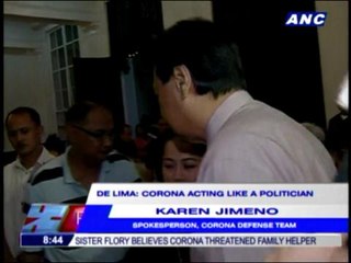 Defense: Gun-toting incident has no bearing on Corona trial