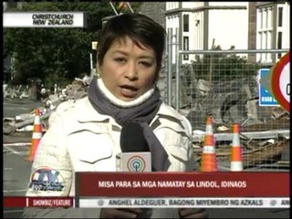 Pinoys in NZ pray for victims of earthquake