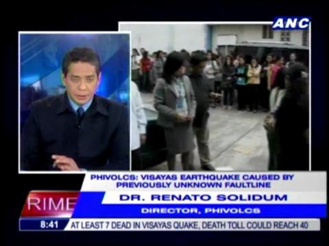 Phivolcs: Negros quake caused by 'blind fault'