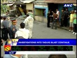 Investigations into Taguig blast continue