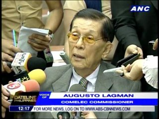 Lagman told he's out of Comelec