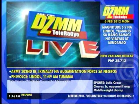 Phivolcs press con on 6.9 quake in Negros