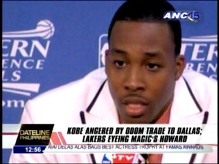 Kobe angry about Odom trade