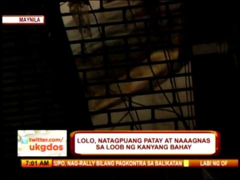 Elderly man found dead inside house