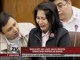 Mrs. Ligot suffers hypertension during Senate probe