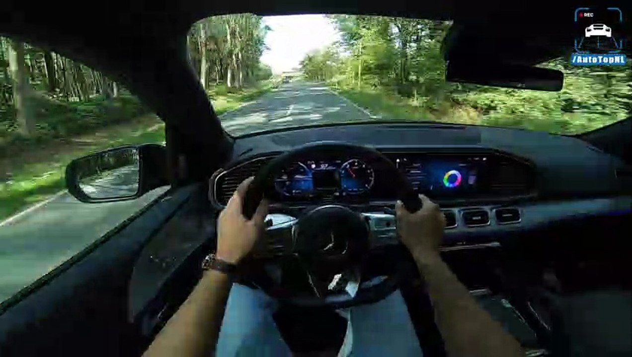 2020 Mercedes Benz GLE 450 AMG Line POV Test Drive by AutoTopNL