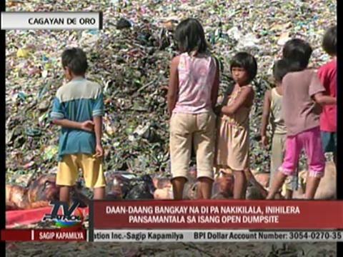'Sendong' victims in CDO dumpsite await identification