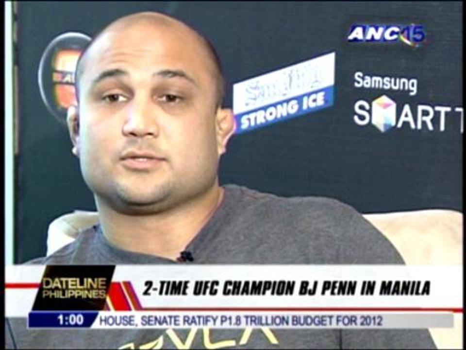 BJ Penn gives advice to MMA athletes