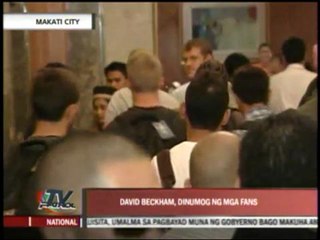 Beckham, LA Galaxy meet the press