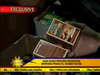 EXCLUSIVE: FDA seizes banned whitening products, sex pills