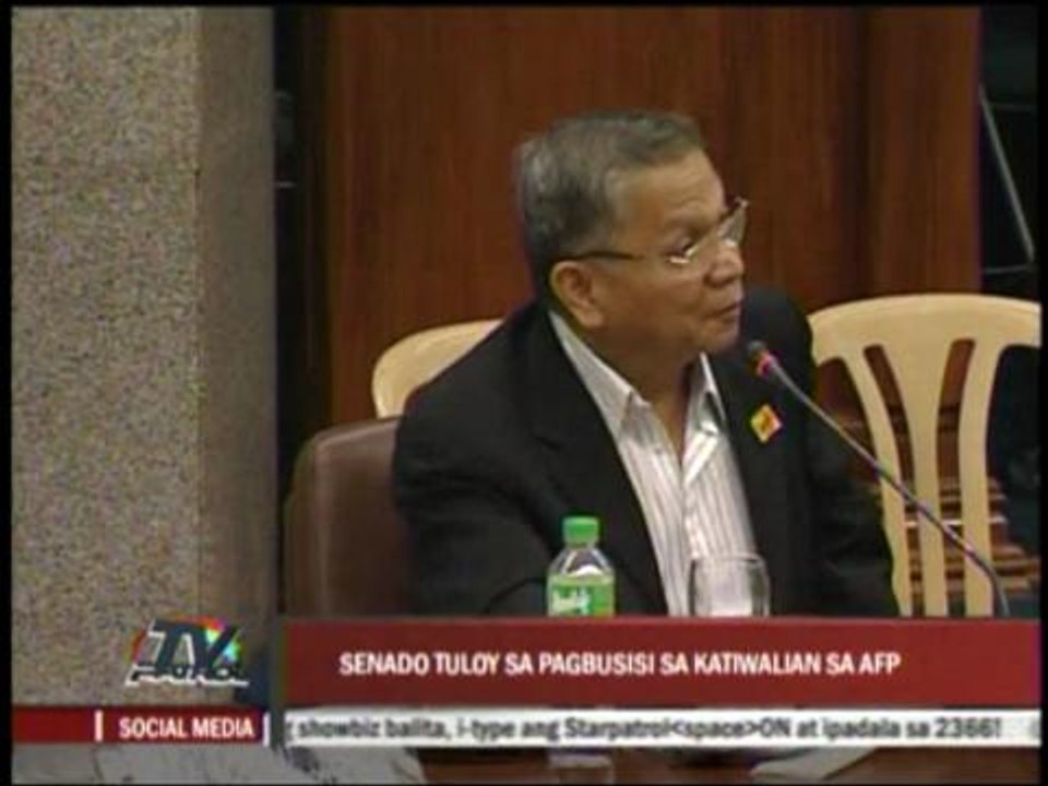 Trillanes suspects Arroyo involvement in AFP fund scandal