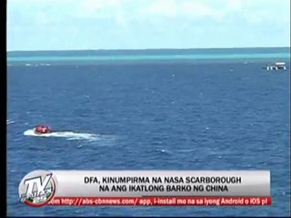 DFA: 3rd Chinese vessel in Scarborough
