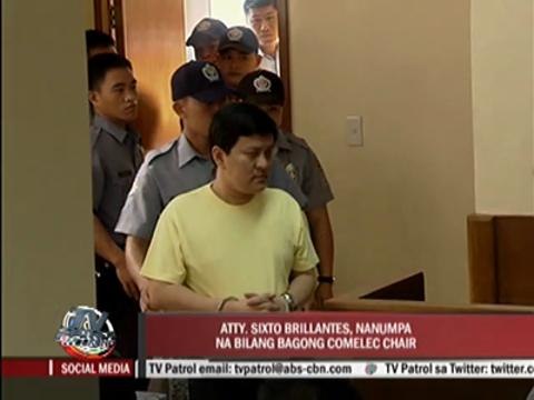 Brillantes takes Comelec helm