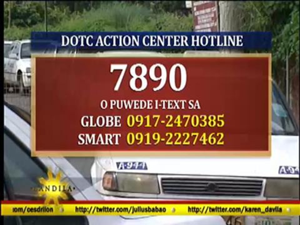 Transport officials warn 'isnabero' taxi drivers