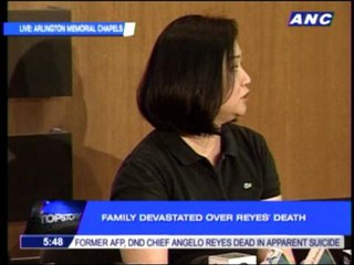 Reyes critics not welcome at wake