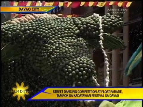 Colorful floats featured in Davao's Kadayawan Festival